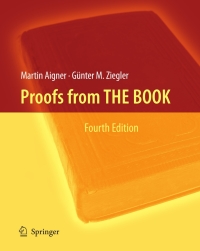 Cover image: Proofs from THE BOOK 4th edition 9783642008559