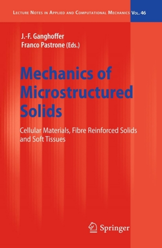 Cover image: Mechanics of Microstructured Solids 1st edition 9783642009105