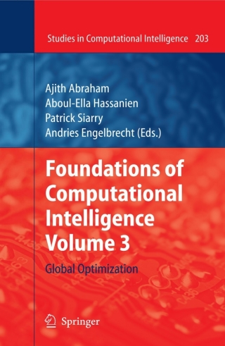 Immagine di copertina: Foundations of Computational Intelligence Volume 3 1st edition 9783642010842