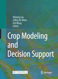 Titelbild: Crop Modeling and Decision Support 1st edition 9783642011313