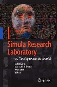 صورة الغلاف: Simula Research Laboratory 1st edition 9783642011559