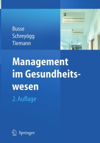 Imagen de portada: Management im Gesundheitswesen 2nd edition 9783642013355