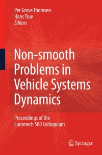 Cover image: Non-smooth Problems in Vehicle Systems Dynamics 1st edition 9783642013553
