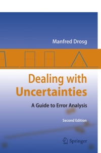 Titelbild: Dealing with Uncertainties 2nd edition 9783642013836