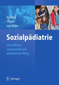 Cover image: Sozialpädiatrie 1st edition 9783642014765