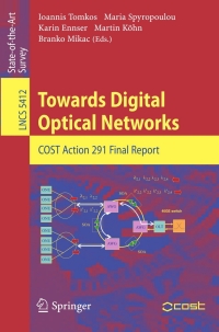 表紙画像: Towards Digital Optical Networks 1st edition 9783642015236