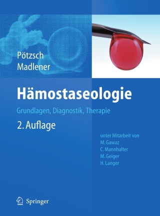 Imagen de portada: Hämostaseologie 2nd edition 9783642015434