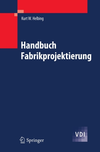 Omslagafbeelding: Handbuch Fabrikprojektierung 9783642016172