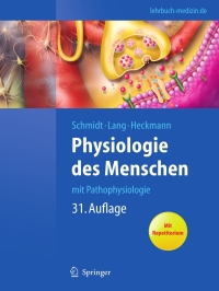 Imagen de portada: Physiologie des Menschen 31st edition 9783642016509
