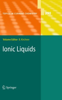 Cover image: Ionic Liquids 1st edition 9783642017797