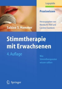 表紙画像: Stimmtherapie mit Erwachsenen 4th edition 9783642018213