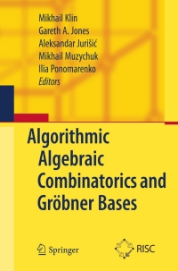 Cover image: Algorithmic Algebraic Combinatorics and Gröbner Bases 1st edition 9783642019593