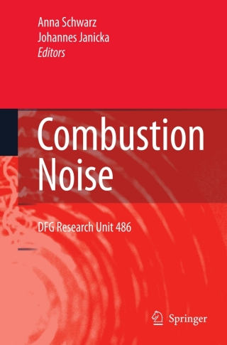 Imagen de portada: Combustion Noise 9783642020377