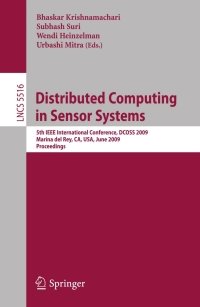 Cover image: Distributed Computing in Sensor Systems 1st edition 9783642020841