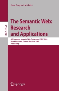 Imagen de portada: The Semantic Web: Research and Applications 1st edition 9783642021206