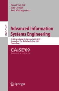 Cover image: Advanced Information Systems Engineering 1st edition 9783642021435