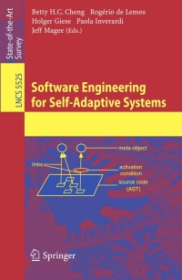 Cover image: Software Engineering for Self-Adaptive Systems 1st edition 9783642021602