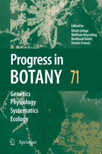 Imagen de portada: Progress in Botany 71 1st edition 9783642021664