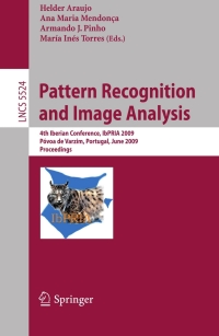 Cover image: Pattern Recognition and Image Analysis 1st edition 9783642021725