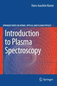 Imagen de portada: Introduction to Plasma Spectroscopy 9783642022326