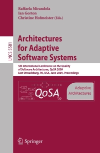 Cover image: Architectures for Adaptive Software Systems 1st edition 9783642023507