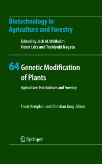 Cover image: Genetic Modification of Plants 1st edition 9783642023903