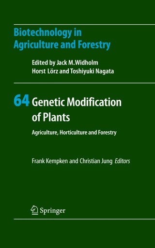 Cover image: Genetic Modification of Plants 1st edition 9783642023903