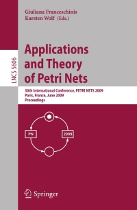 Titelbild: Applications and Theory of Petri Nets 1st edition 9783642024238