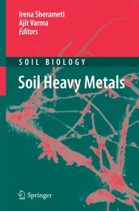 Cover image: Soil Heavy Metals 9783642024351