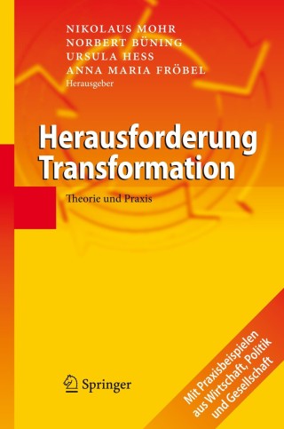 Titelbild: Herausforderung Transformation 1st edition 9783642025273