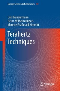 Cover image: Terahertz Techniques 9783642025914