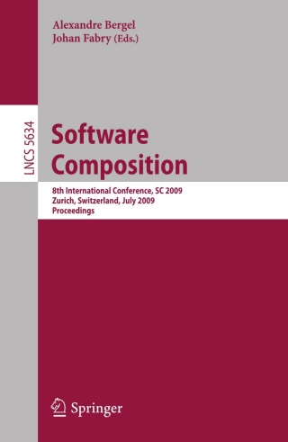 Cover image: Software Composition 1st edition 9783642026546