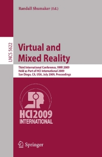 Imagen de portada: Virtual and Mixed Reality 1st edition 9783642027703