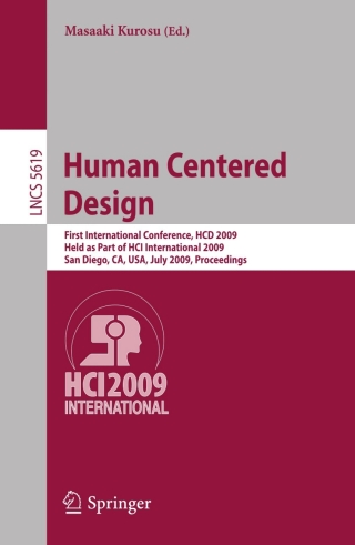 Imagen de portada: Human Centered Design 1st edition 9783642028052