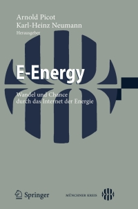 Imagen de portada: E-Energy 1st edition 9783642029325