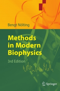 Cover image: Methods in Modern Biophysics 3rd edition 9783642030215