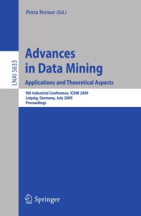 Immagine di copertina: Advances in Data Mining. Applications and Theoretical Aspects 1st edition 9783642030666