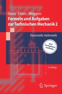 Titelbild: Formeln und Aufgaben zur Technischen Mechanik 2 9th edition 9783642030871