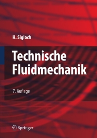 Cover image: Technische Fluidmechanik 7th edition 9783642030895
