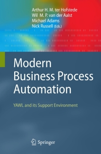 Cover image: Modern Business Process Automation 9783642031205