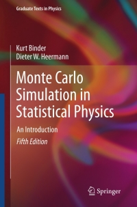Cover image: Monte Carlo Simulation in Statistical Physics 5th edition 9783642031625
