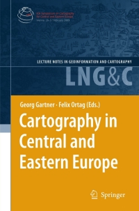 表紙画像: Cartography in Central and Eastern Europe 1st edition 9783642032936