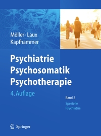 Cover image: Psychiatrie, Psychosomatik, Psychotherapie 4th edition 9783642036361