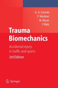 صورة الغلاف: Trauma Biomechanics 3rd edition 9783642037122