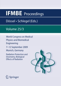 Imagen de portada: World Congress on Medical Physics and Biomedical Engineering September 7 - 12, 2009 Munich, Germany 1st edition 9783642039010