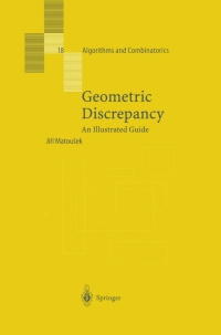 Cover image: Geometric Discrepancy 1st edition 9783540655282