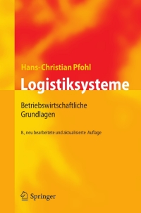 Imagen de portada: Logistiksysteme 8th edition 9783642041617