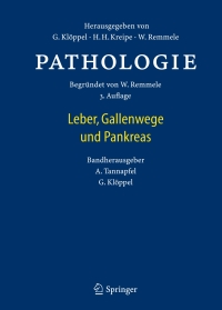 Cover image: Pathologie 3rd edition 9783642045561