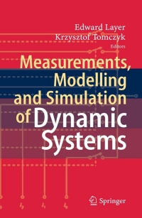 Imagen de portada: Measurements, Modelling and Simulation of  Dynamic Systems 1st edition 9783642045875