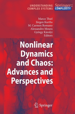 Cover image: Nonlinear Dynamics and Chaos: Advances and Perspectives 1st edition 9783642046285